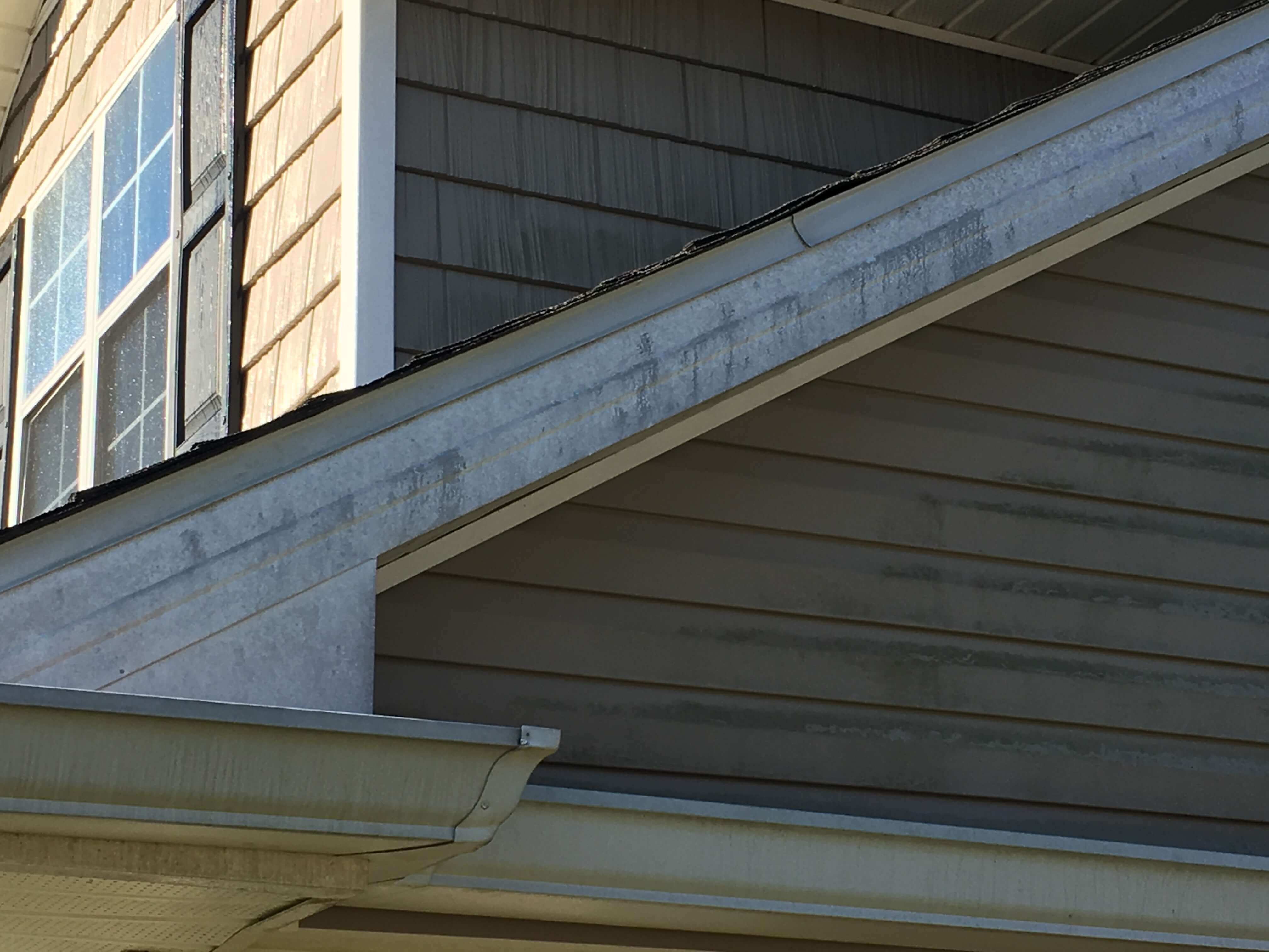 Power Washing Before